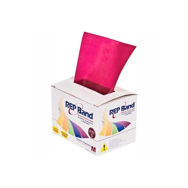 REP Band Latex Free Exercise Band, Plum, 6 Yard Roll/Box